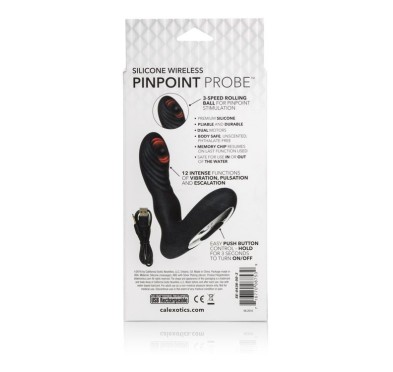 Plug/vibr-WIRELESS PINPOINT PROBE BLACK